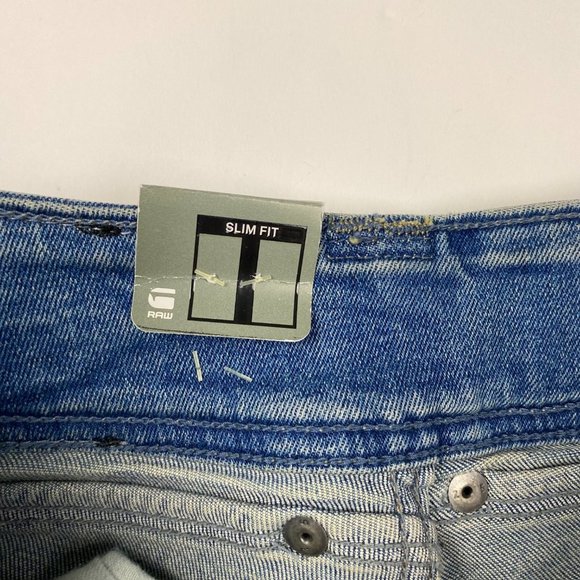 NEW G-Star Lynn Skinny Jeans Womens 27 x 32 Medium Aged Blossom Super Stretch - Picture 5 of 14